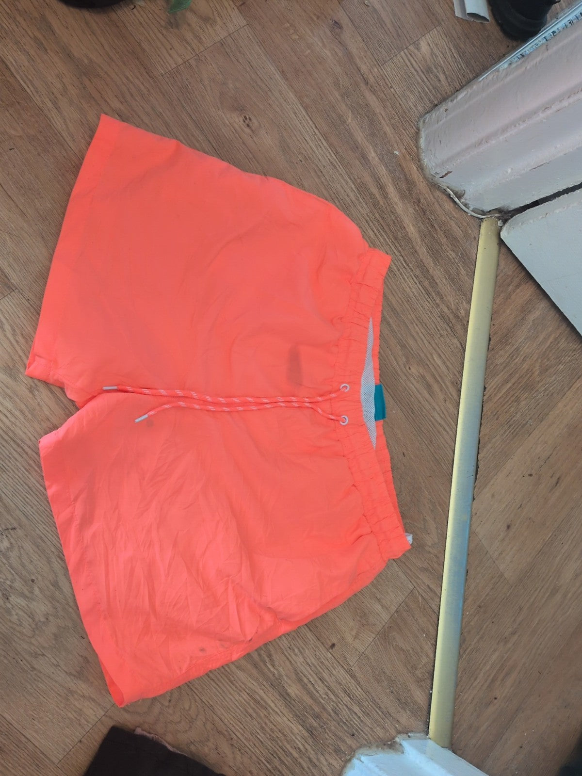 Cedarwood State Large Bright Orange Swim Shorts