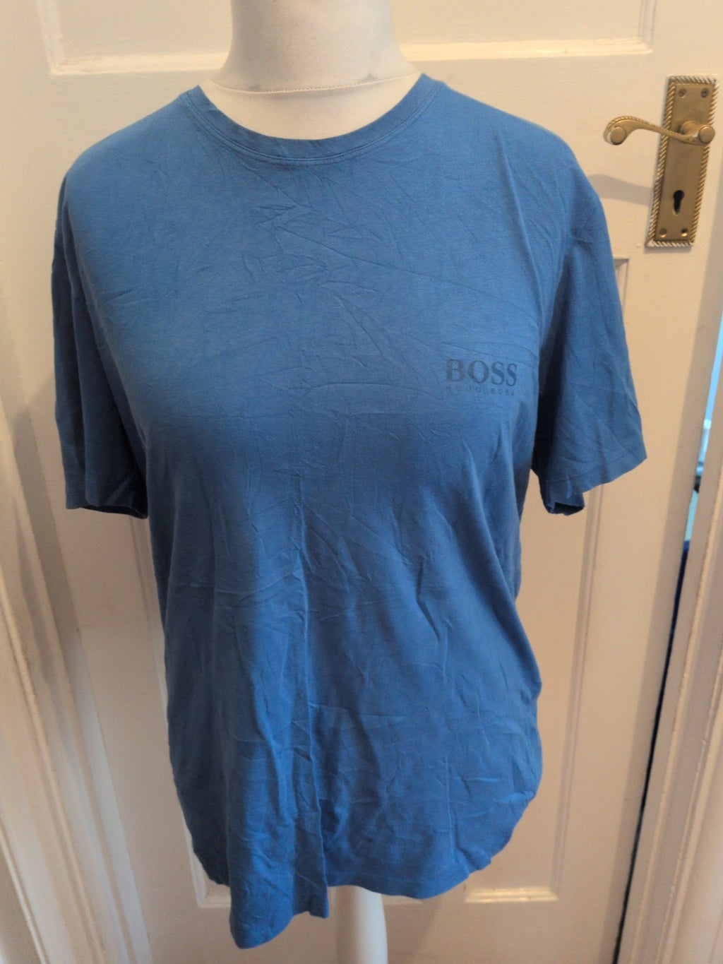 Hugo Boss XL Blue Short Sleeve T-shirt