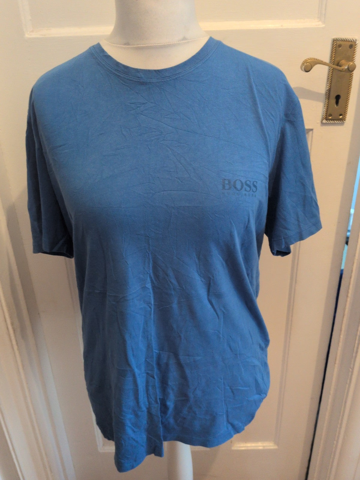 Hugo Boss XL Blue Short Sleeve T-shirt