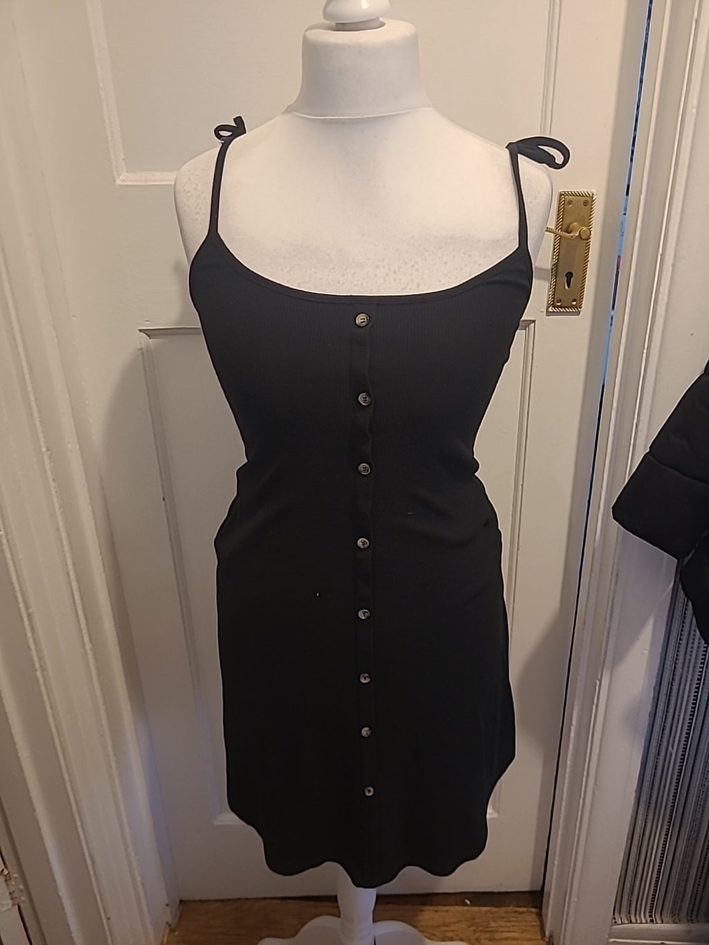 Ladies New Look Tall Size 10 Black Sleeveless Pencil Dress