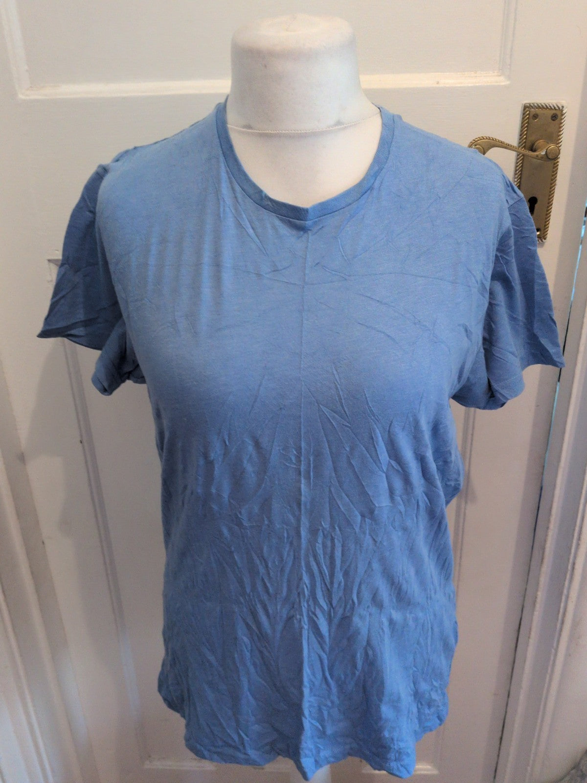 Primark L Slim Fit Ladies Blue T-shirt
