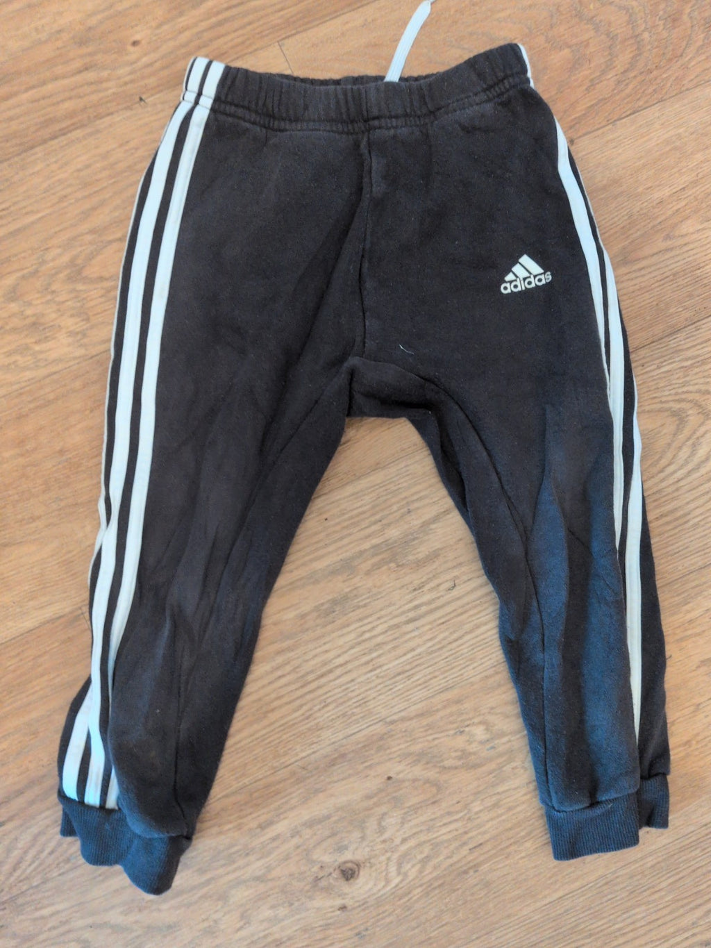 Adidas 2-3 Years Black And White Jogger