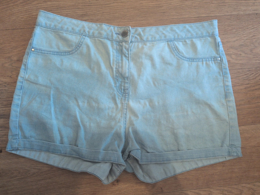 Ladies Matalan Size 14 Denim Shorts