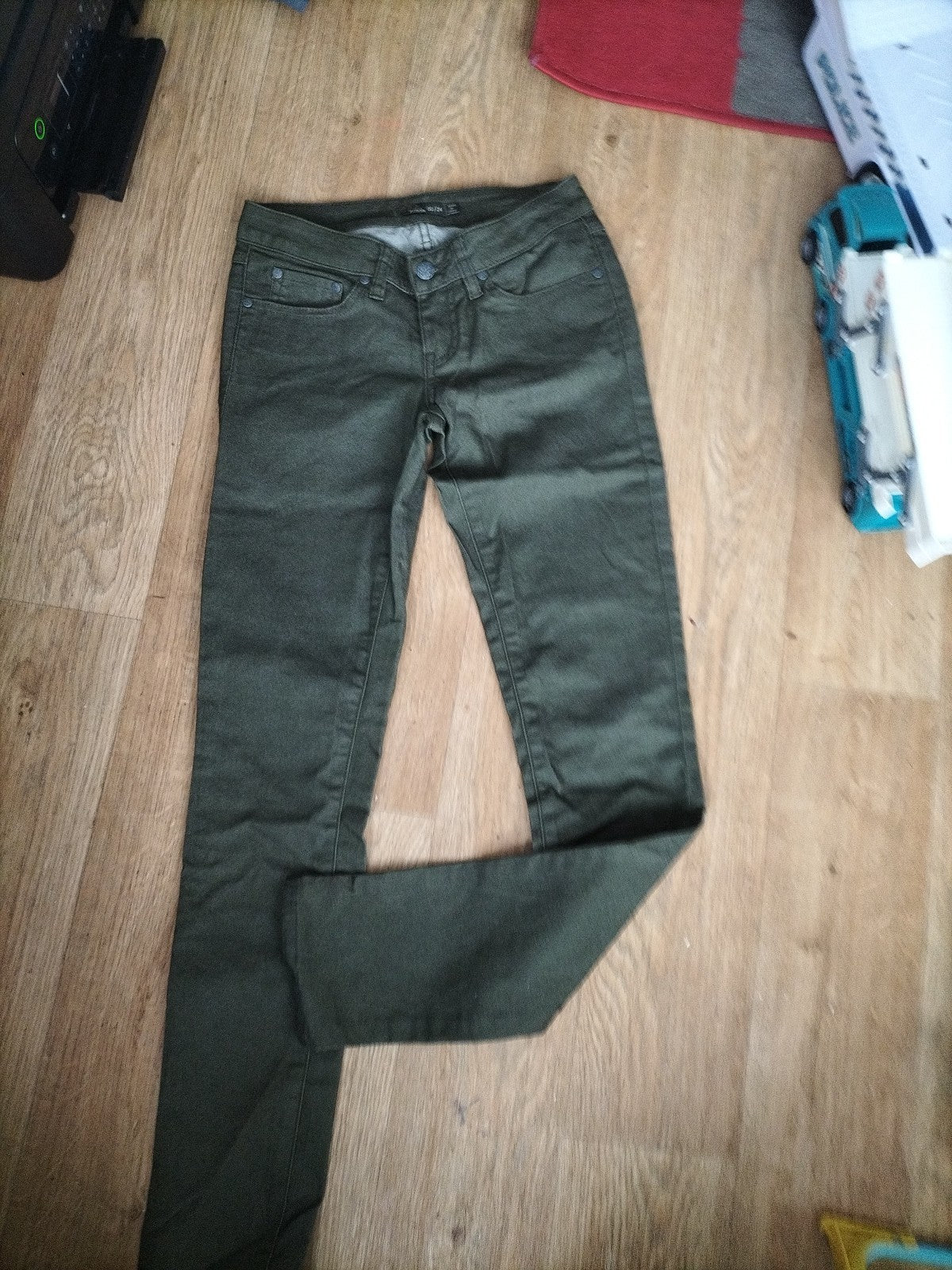 Ladies Prana Size 00/24 Khaki Jeggings
