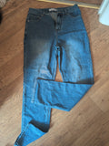 Ladies In The Style Size 10 Blue Denim Straight Jeans