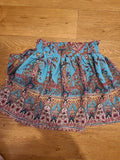 Brand New Ladies Shein Size Small Multi Coloured Aztec Skirt