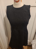 Ladies Next Size 8 Black Lined Sleeveless Dress