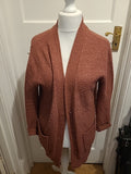 Ladies Primark Size 10-12 Plum Cardigan( Bobbling)