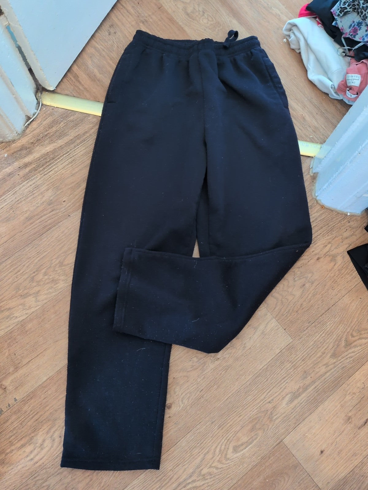 M/L Dark Navy Bobbling Joggers Elasticated