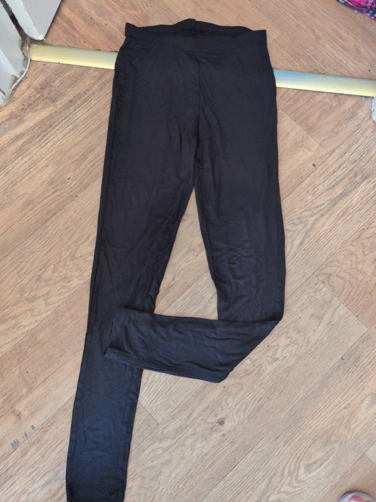 Peacocks 12 Full Length Black Leggings