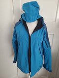 Mens Nor Wear Size M Blue Fleece Lined Coat