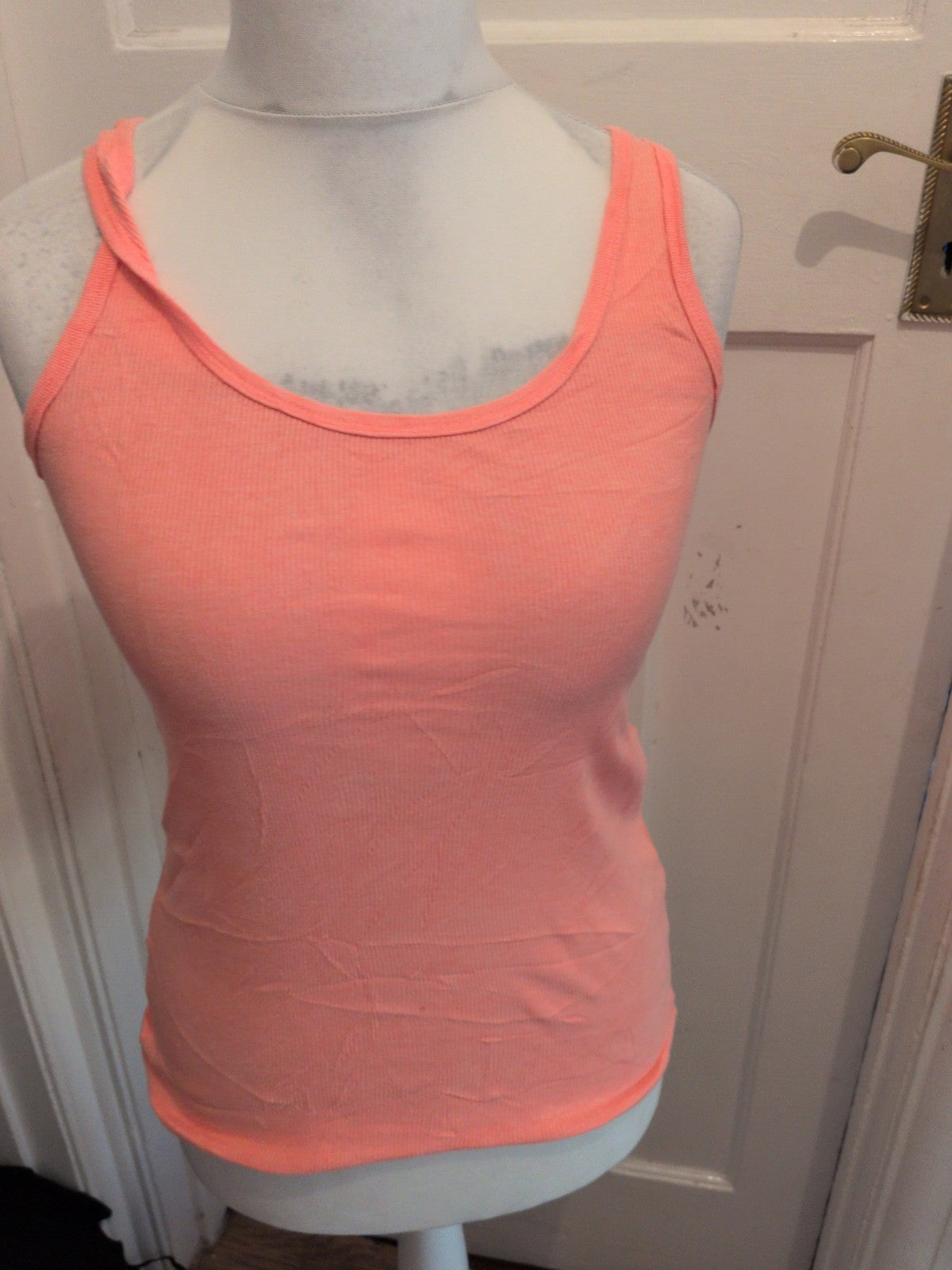 Papaya Essentials 10 Pale Orange Sleeveless T-shirt
