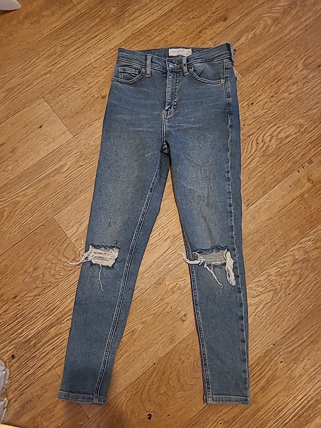 Ladies Topshop Size 26x30 "Jamie" Jeans