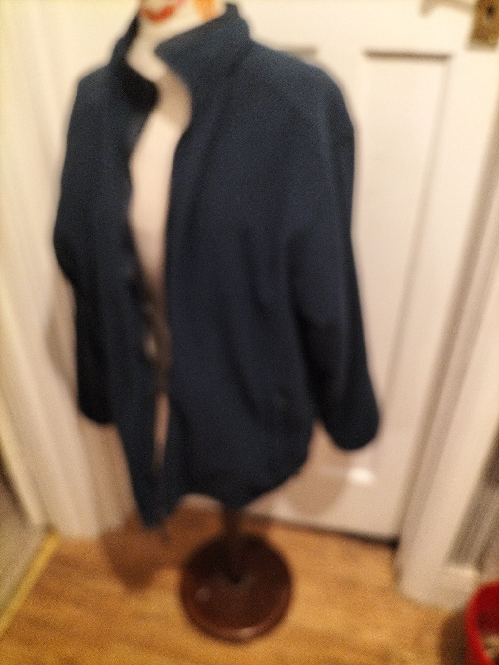 Mens Regatta Size XL Navy Zip Through Jumper