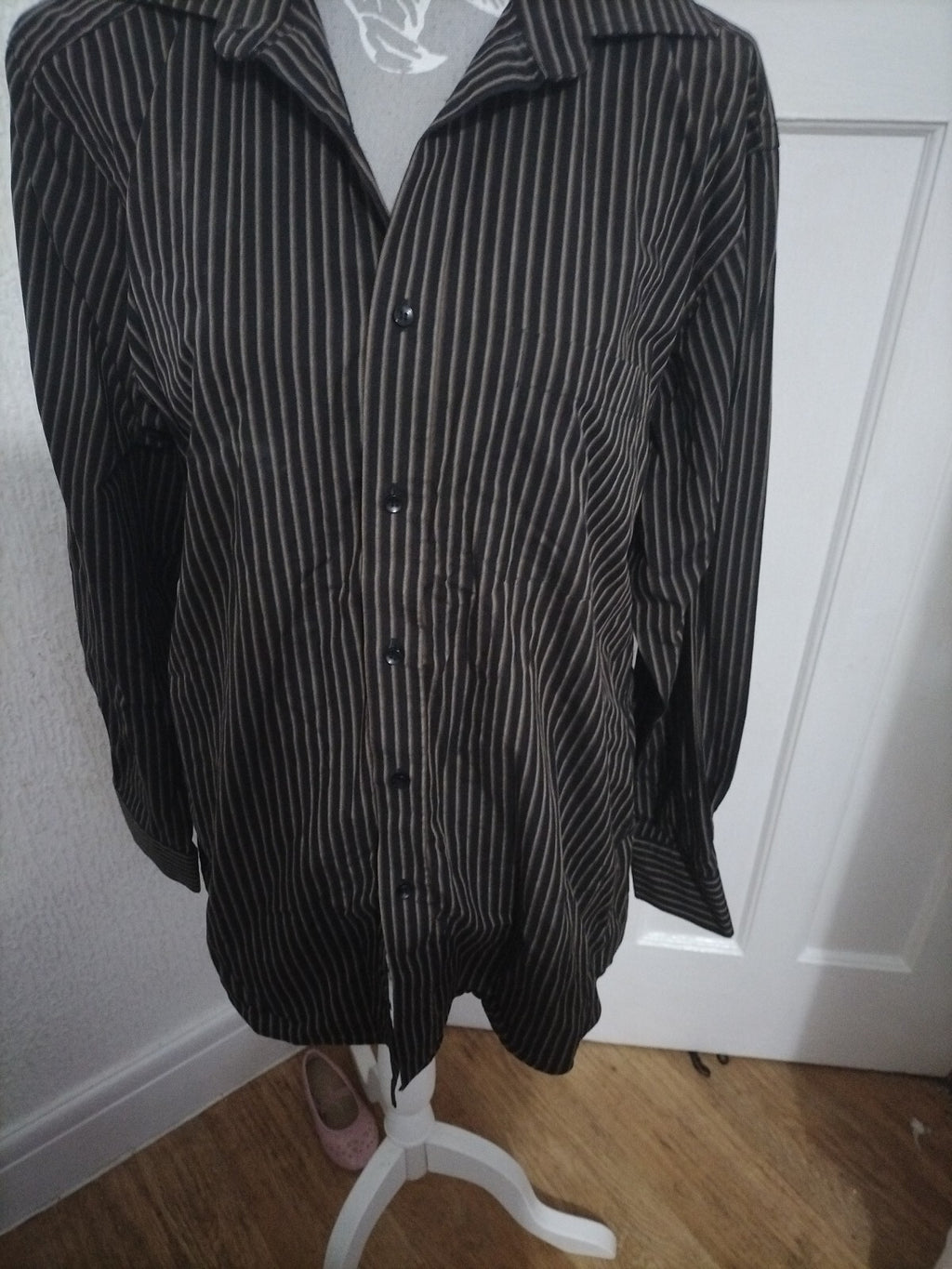 Mens George 16" Striped Shirt