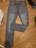 Mens Akai Size 32R Grey Skinny Fit Jeans