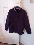 Ladies M&S Jacket Navy Size 14