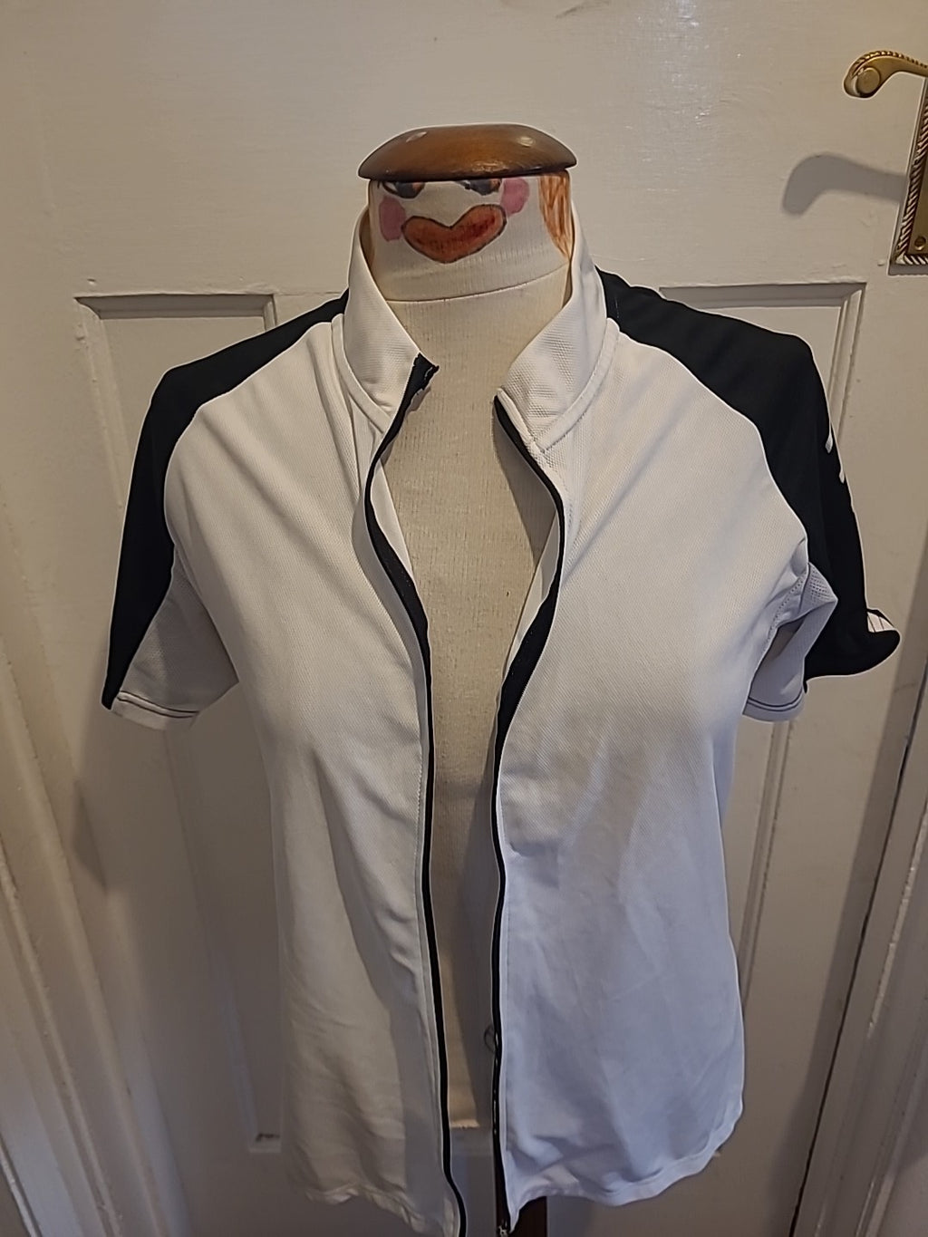 Mens 4 Sports Size Large Black And White Jacket