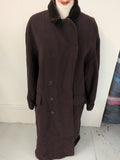 Steilmann 14 Brown Long Length Lined Jacket