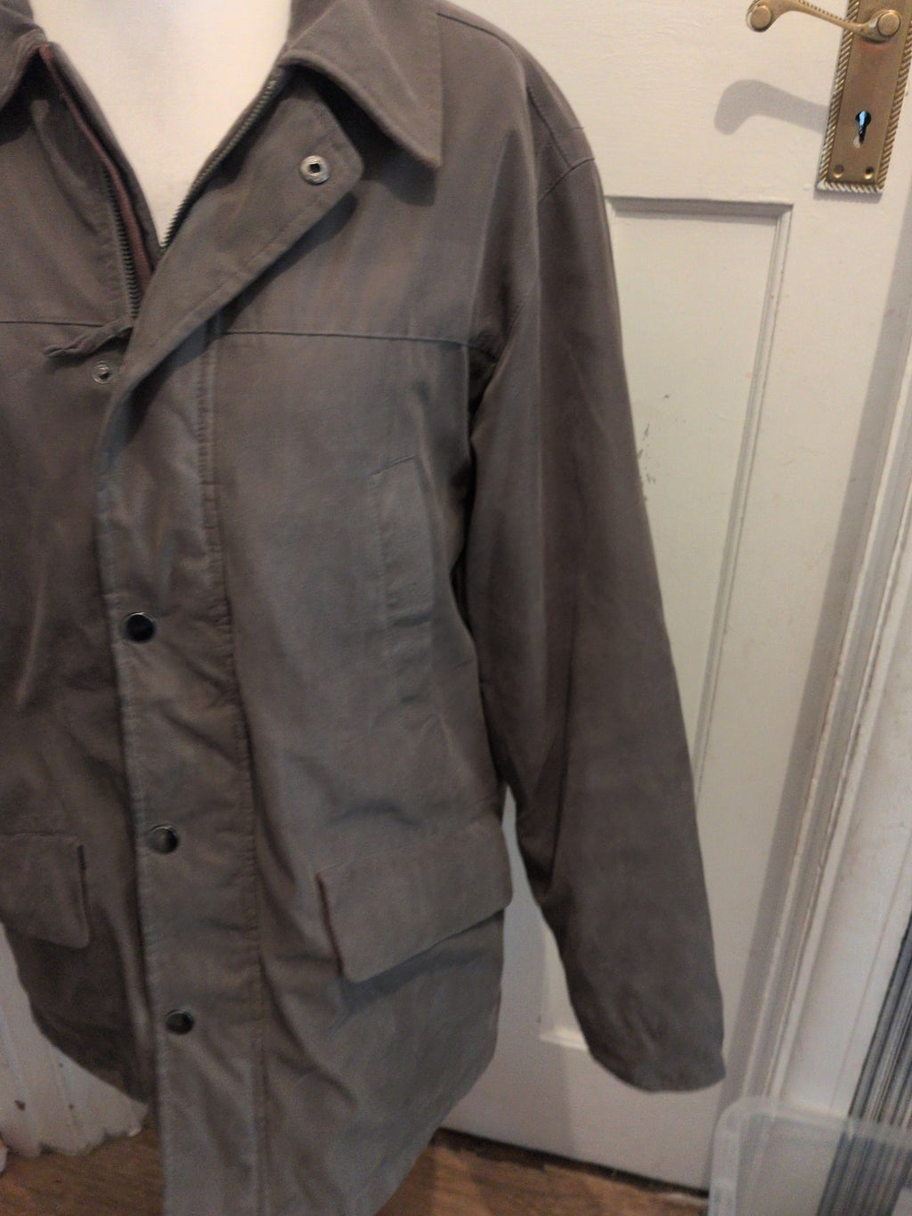 Kingston Medium Khaki Fleece Lined Coat