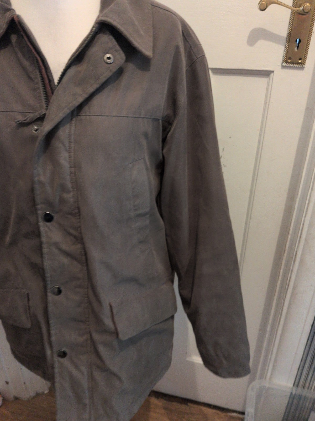 Kingston Medium Khaki Fleece Lined Coat