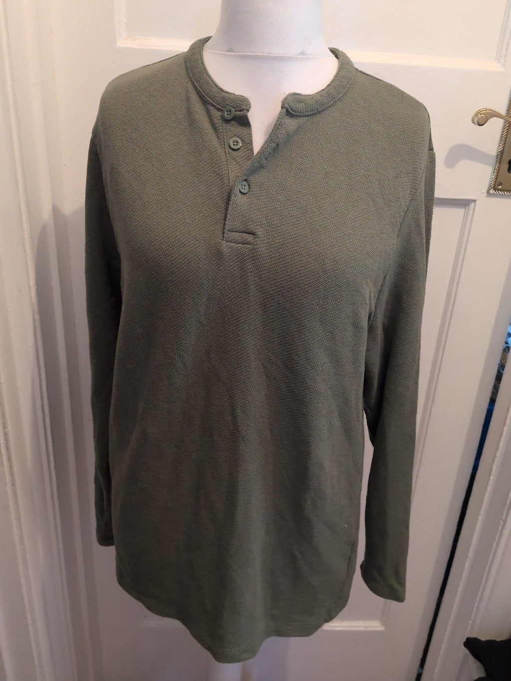 Primark XL Green Long Sleeve Top