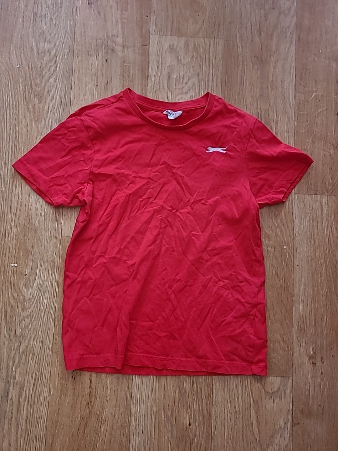 Boys Slazenger 9-10 Years Red Tshirt