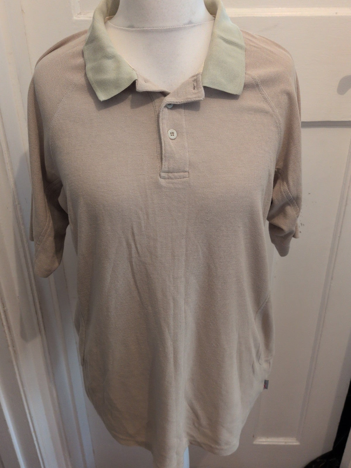 Regatta Techwear XL Beige Short Sleeve Polo
