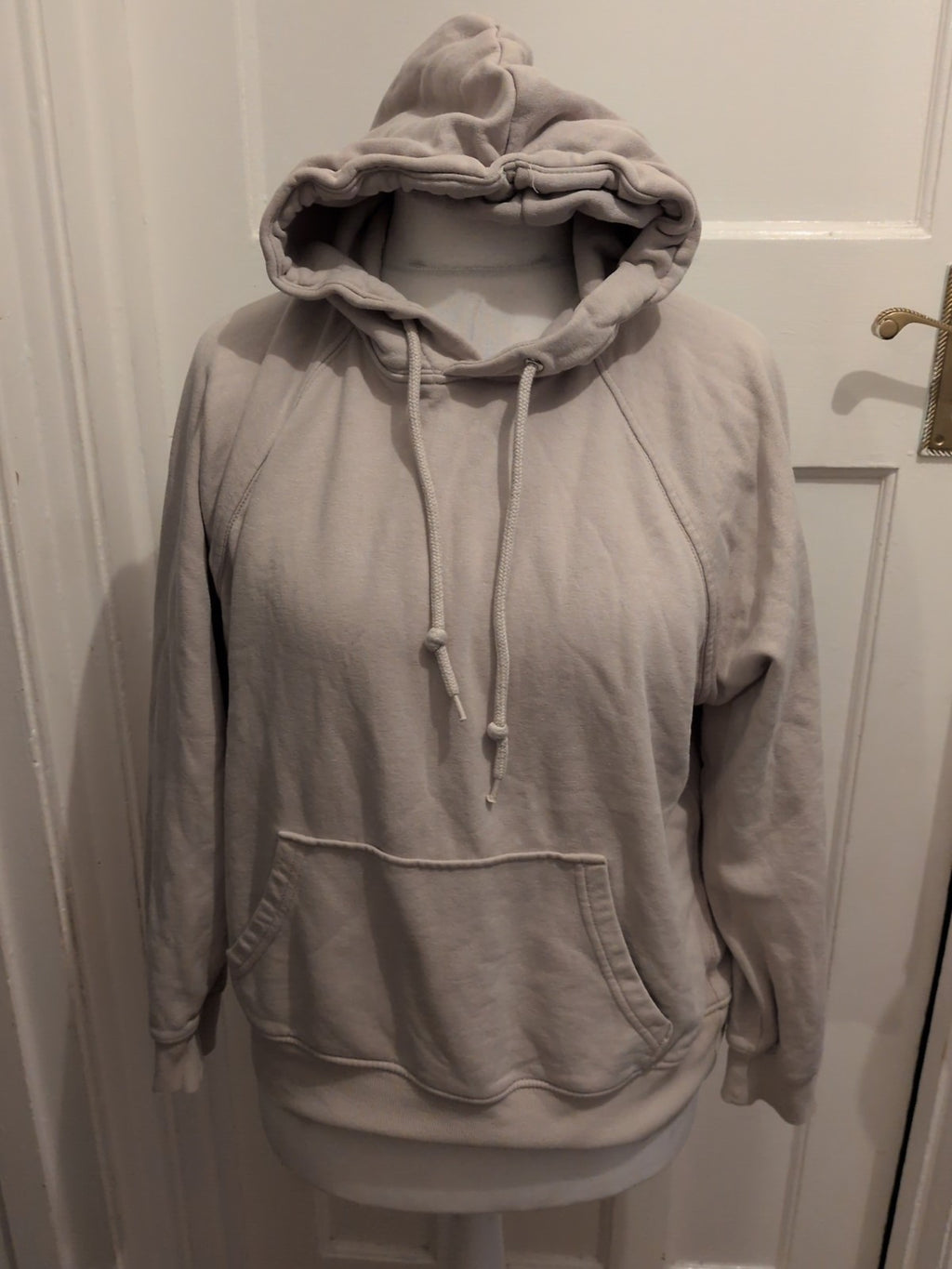 Divided Small Stone Beige Pullover Hoodie