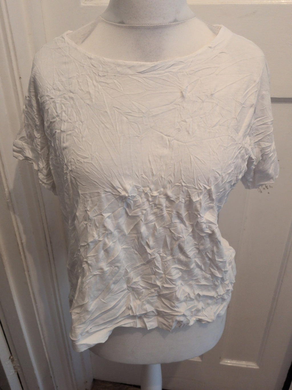White Stuff 16 White Short Sleeve Tee
