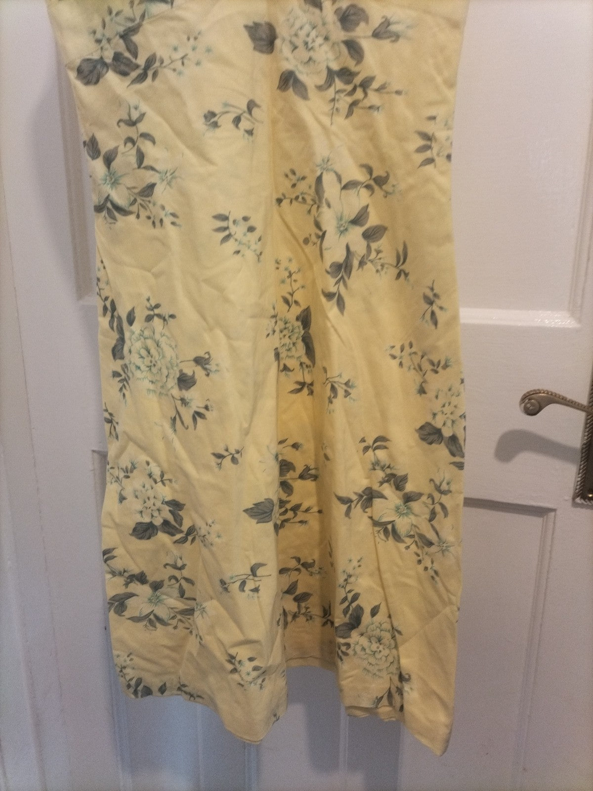 Ladies Great Plains Size XS Yellow Floral Sleeveless Dress