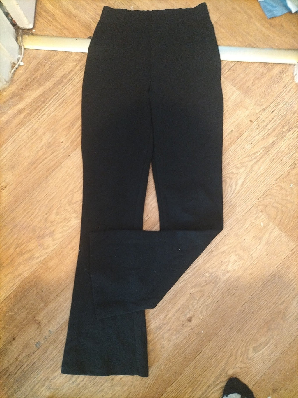 Girls Peacocks Age 11-12 Years Black Trousers