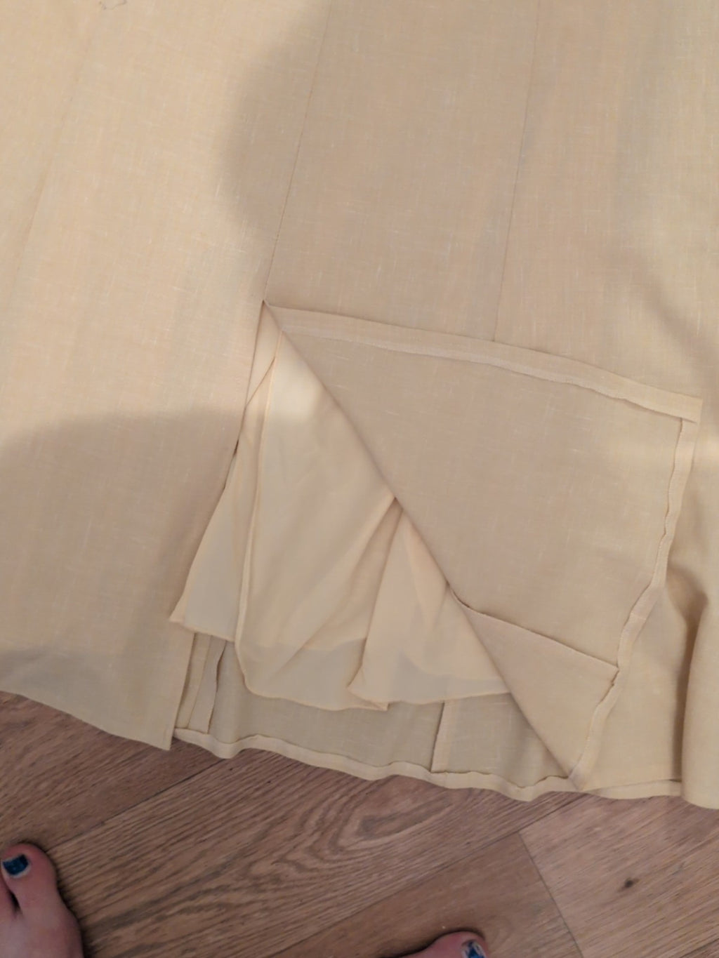 Blanchelle 12 Yellow Long Length Skirt Flare