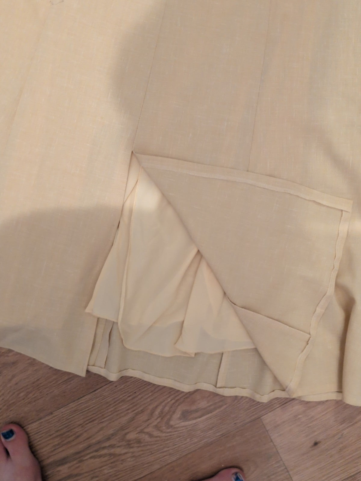 Blanchelle 12 Yellow Long Length Skirt Flare