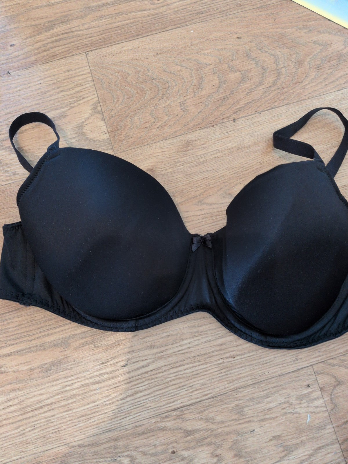 George 40D Black Padded And Wired Bra