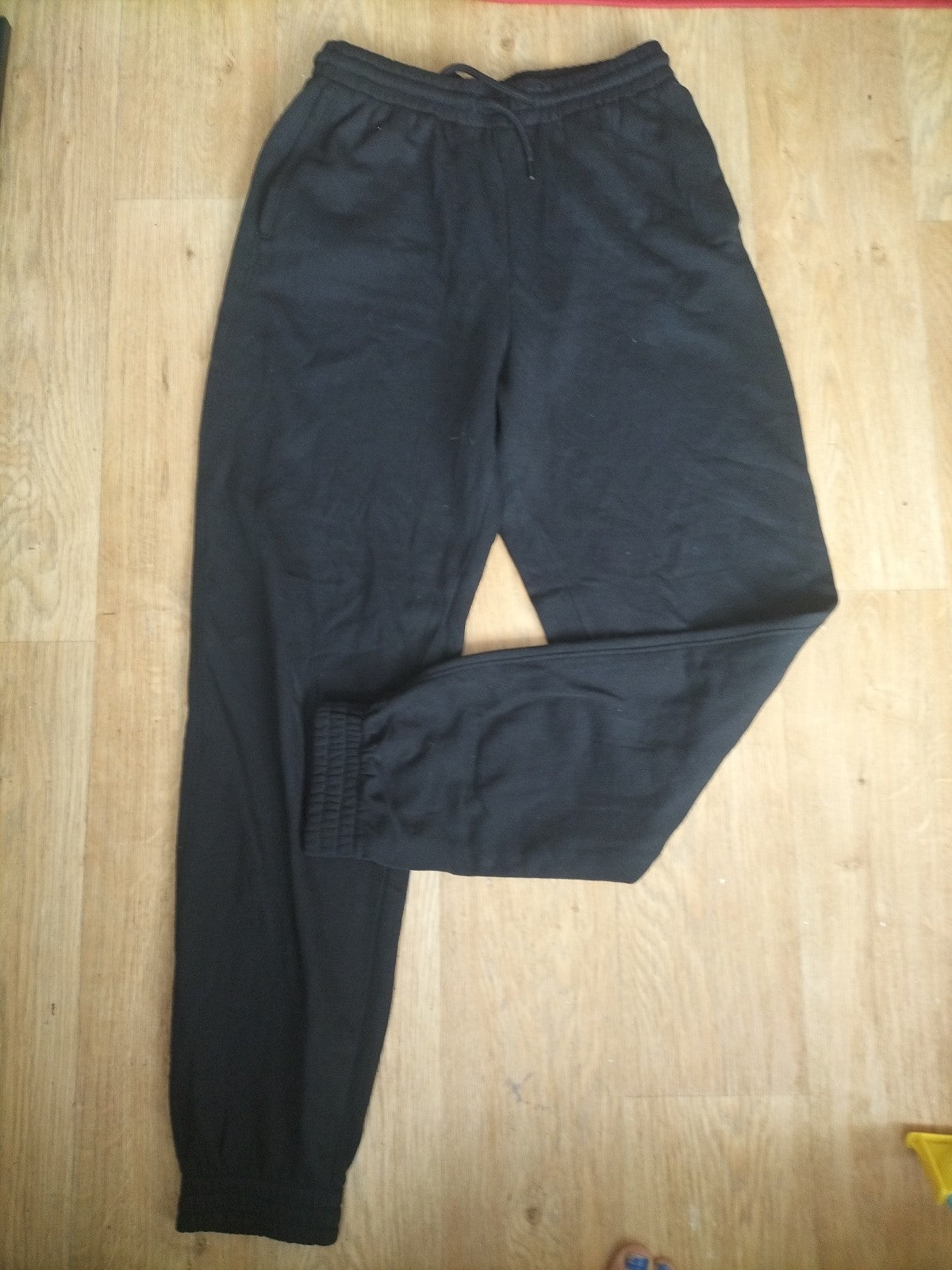 Ladies Divided Size Small Black Elasticated Joggers