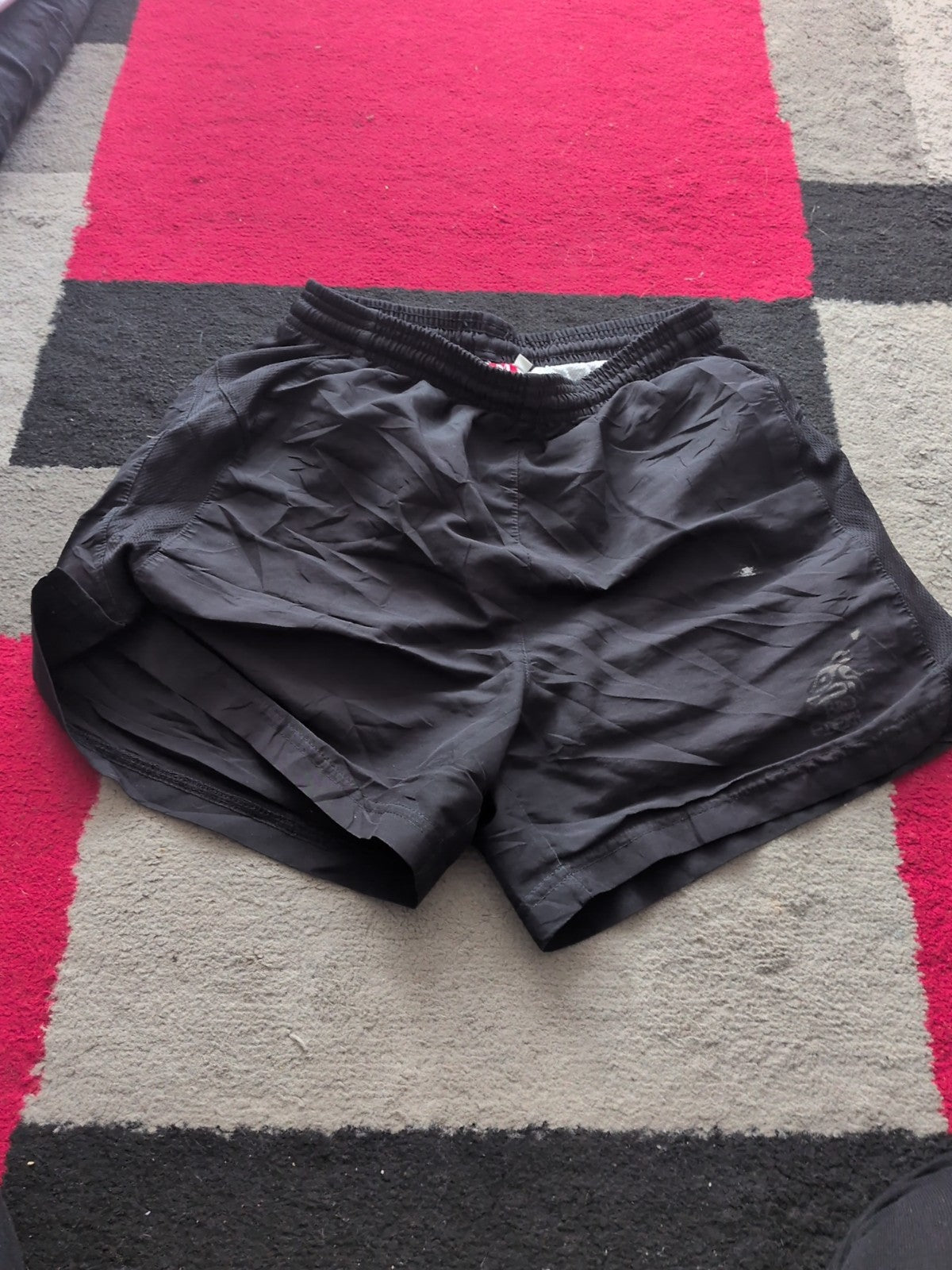 Boys L.I.M Size Medium Black And Mesh Swimming Shorts