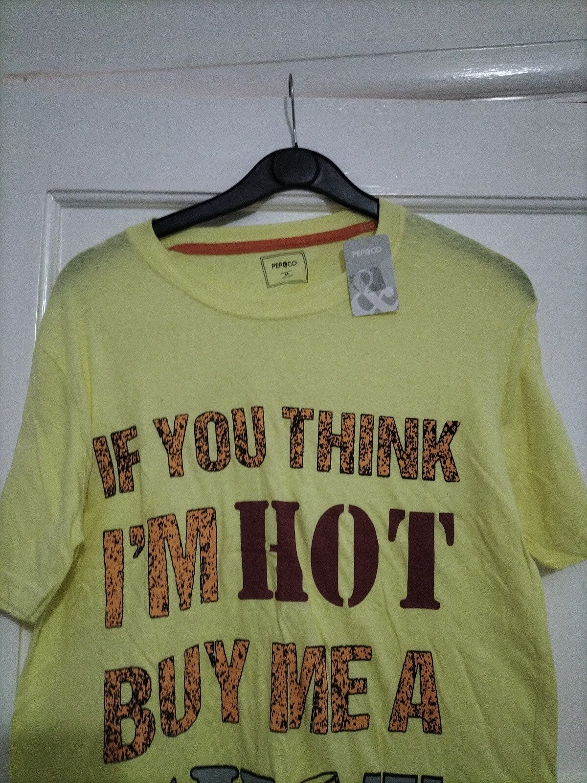 Mens Pep And Co Medium Shot Tshirt