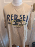 Vision 3xl Beige Sharm El Sheikh Print T-shirt Short Sleeve