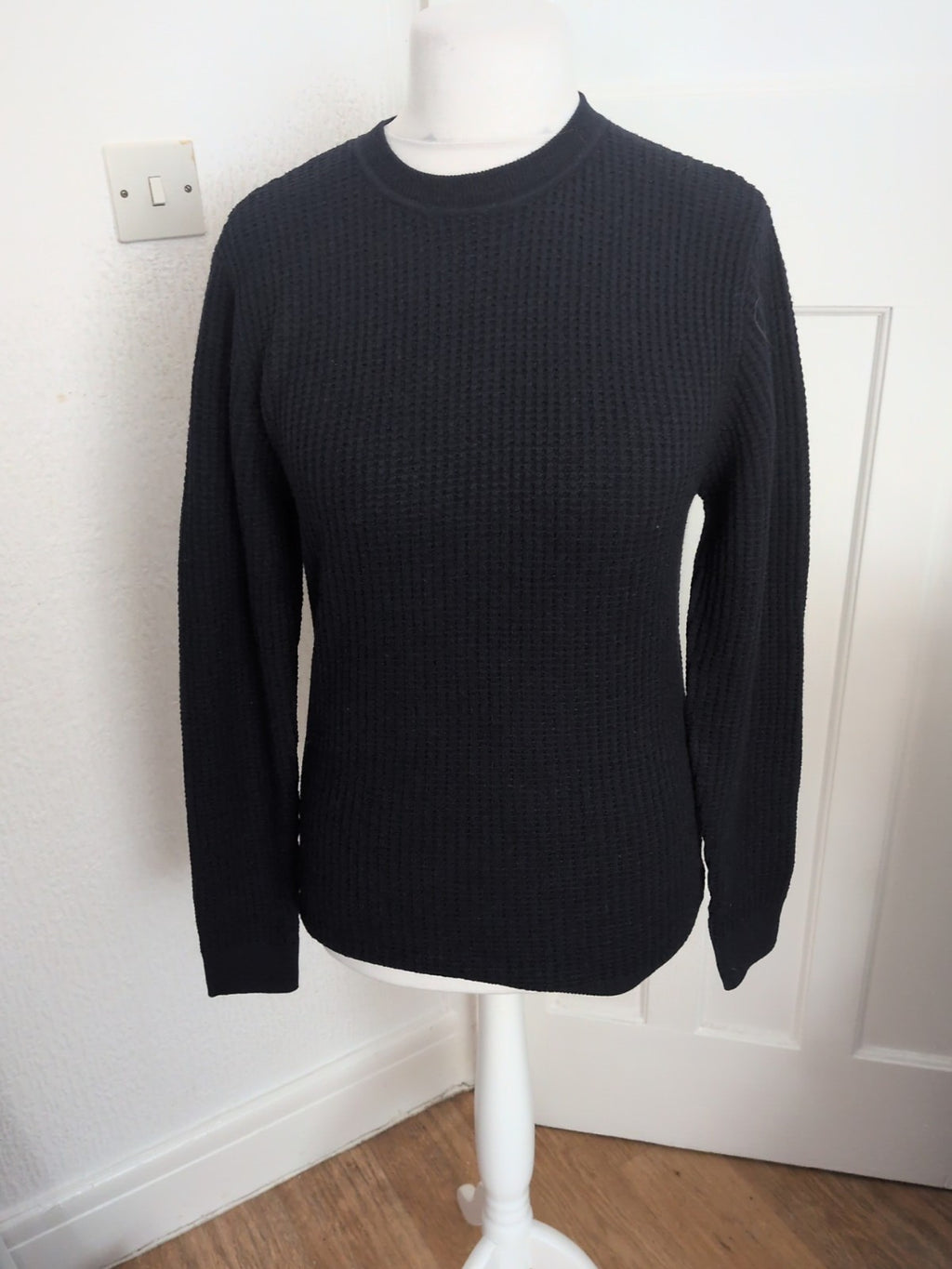 F&F Small Navy Long Sleeve Pullover Jumper