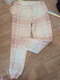 George 16-18 Pink And White Warm Pyjama Bottoms
