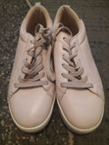 Ladies Primark Size 6 Pale Pink Lace Up Trainers