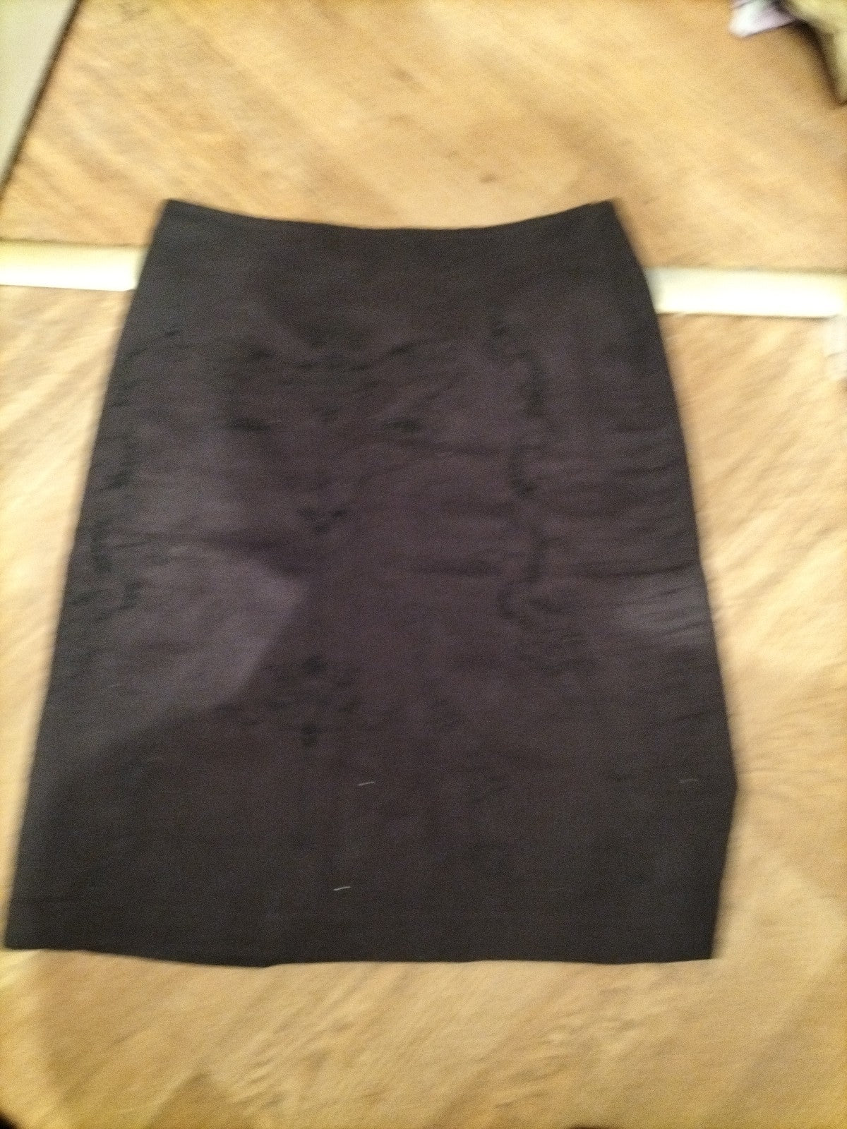 Malcolm & Co 10 Black Floral Straight Skirt