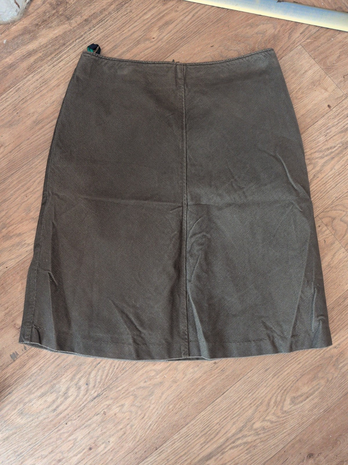 Boden 12 Regular Khaki Knee Length Lined Skirt