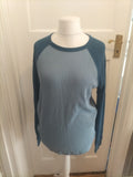 Gap Medium Navy And Blue Long Sleeve T-shirt