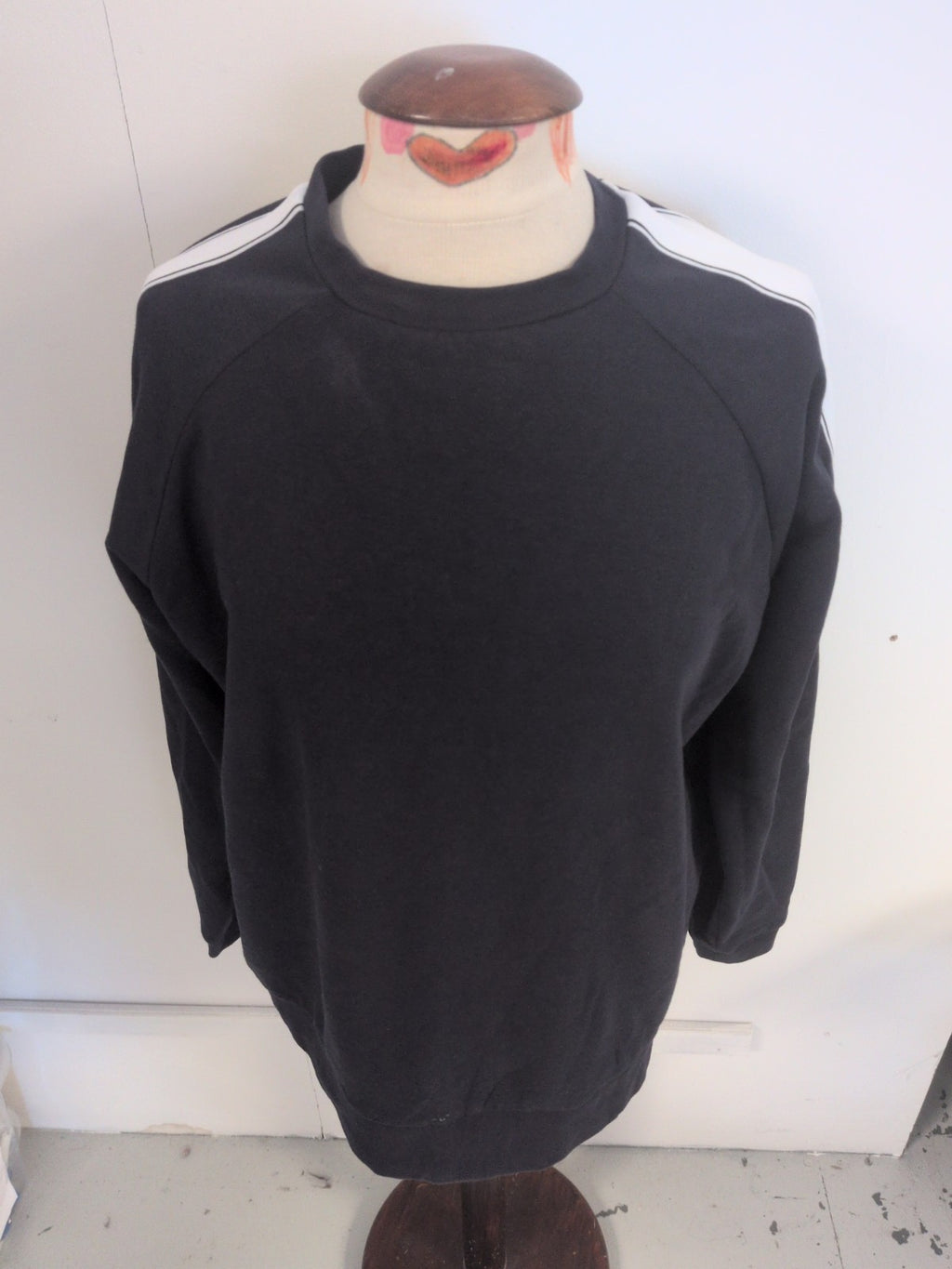SF XS Navy With White Pullover Jumper