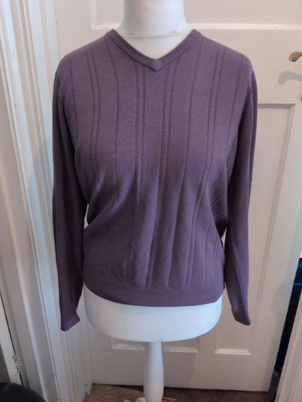 Marks And Spencer Medium 38-40 Chest Purple Jumper
