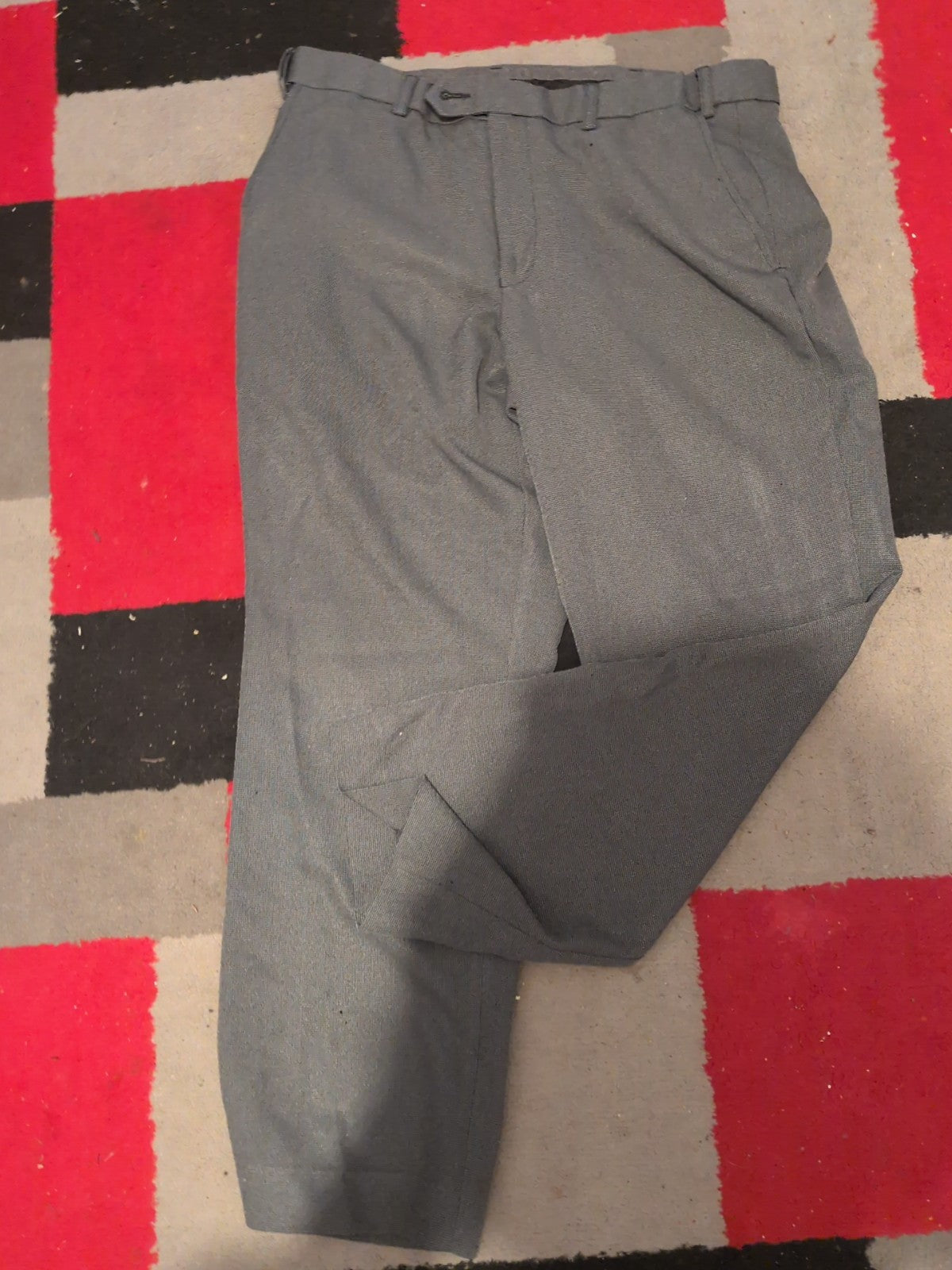 M&S Collection 34/29 Grey Winter Weight Trousers
