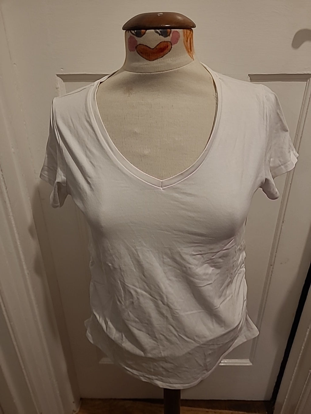 Ladies Blooming Marvelous Size Medium White short Sleeve T-shirt