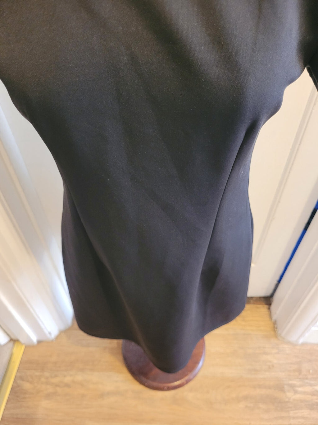 Ladies Mela loves london size 14 black short sleeved diamonte neck dress